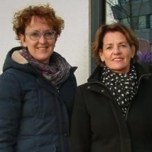 Lea Janssen en Sandra Akkermans