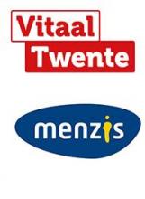 Vitaal Twente en Menzis logo Vitaal Twente en Menzis logo