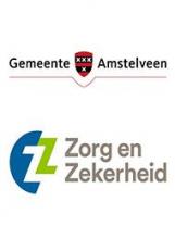 Zorg en zekerheid en Gemeente Amstelveen logo's Zorg en zekerheid en Gemeente Amstelveen logo's